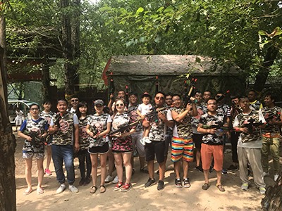 91视频直播APP員工合影